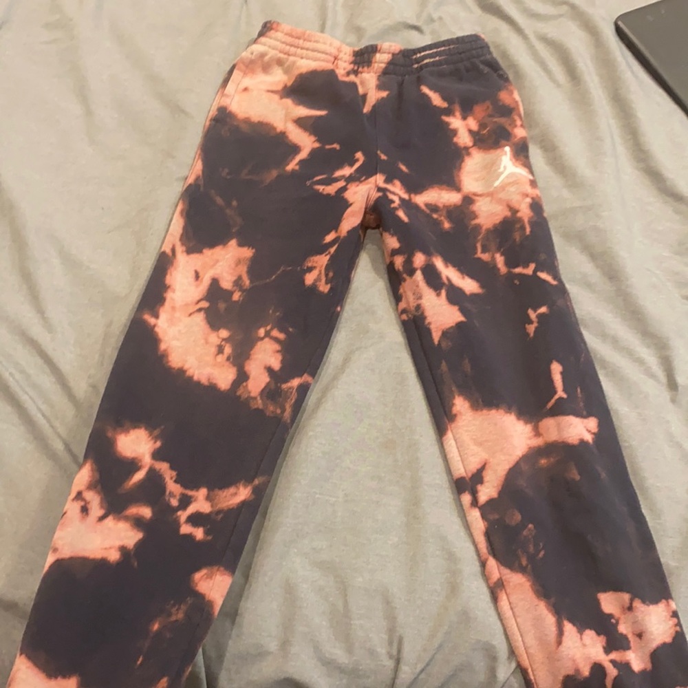 Bleached Jordan sweatpants